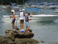 Pesca, Desembarcada - Cost�o ou Pedra